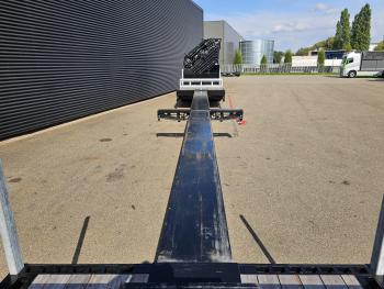 Broshuis 3ABSD / EXTENADABLE / HIAB 95 tm + JIB / ELECTRIC CRANE / KRAN